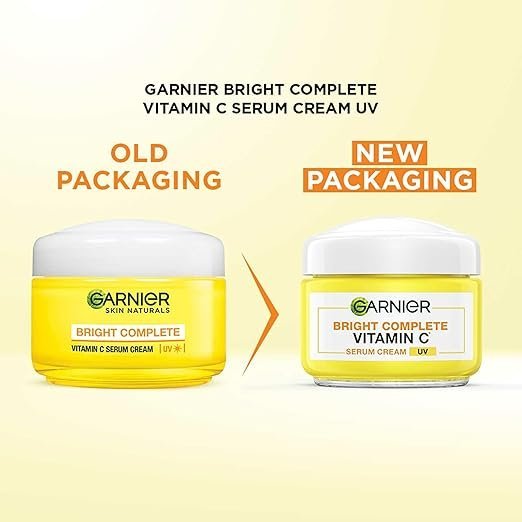 Garnier Skin Naturals Bright Complete Vitamin C Serum UV Cream SPF – 45 g - Image 5