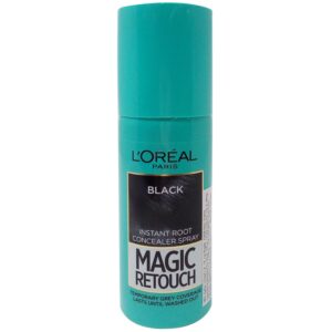 L'Oreal Paris Magic Retouch Instant Root Concealer Spray - Black, 75ml Bottle