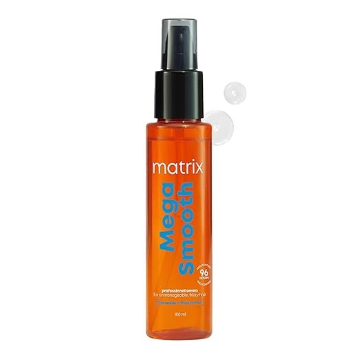 MATRIX Mega Smooth Anti-Frizz Serum with Shea Butter and Ceramides