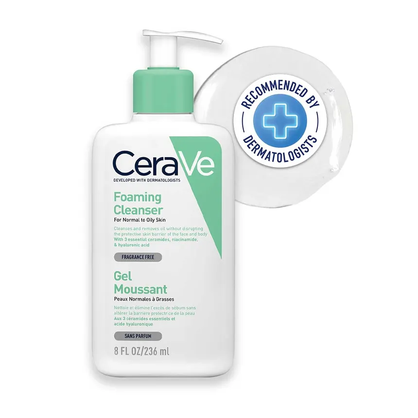 Foaming Cleanser, Normal to Oily Skin 236ml